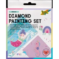 Folia 31801, Diamanten-Mal-Set für Kinder, Mehrfarbig