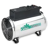 Bio Green Elektro-Gewächshausheizung Phoenix mit 3 Heizstufen bis 2.800 Watt | Thermostat | 460 m3/h Luftumwälzung | Umluft-Modus | spritzwassergeschützt