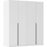 Rauch Drehtürenschrank Montclar 201 x 223 x 60 cm Weiß/Grau