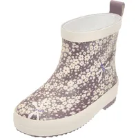 Playshoes Gummistiefel Halbschaft Blumen Gummistiefel, Violett Blumen, 20 EU