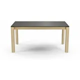CASEDO Esstisch mit Auszug Ceuta 160/260 x 90 cm Dekor Grau Granit 160