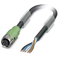 Phoenix Contact 1518384 Sensor-/Aktor-Steckverbinder, konfektioniert M12 Buchse, gerade 10.00