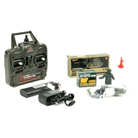 ES-Toys Panzer Jagdpanther RTR mit Schussfunktion, Rauch und Sound (ET3751)