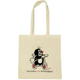 LOGOSHIRT Der kleine Maulwurf Baumwolltasche beige
