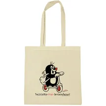 LOGOSHIRT Der kleine Maulwurf Baumwolltasche beige