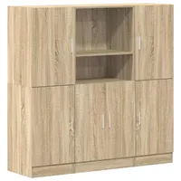 vidaXL Küchenschrank-Set 3-tlg. 0 x 0 x 0 cm Braun