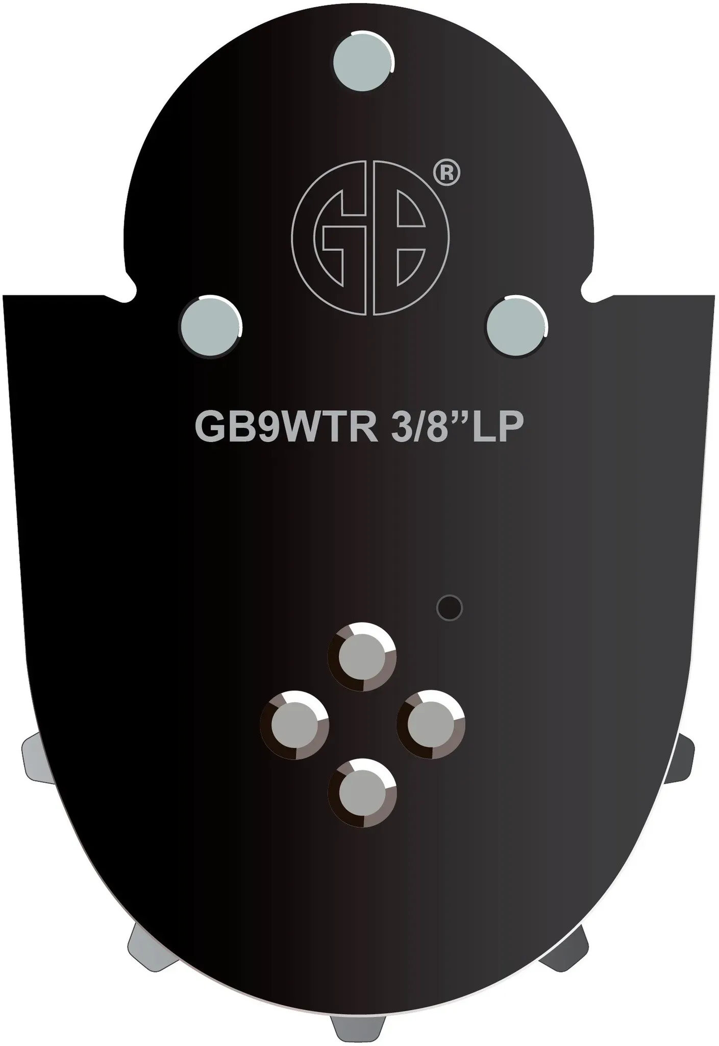 GB Kopfstück für ProTOP MILL-Schienen 3/8