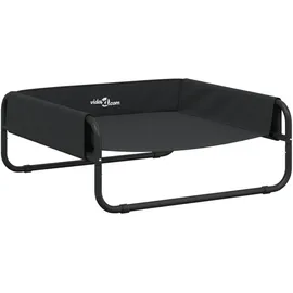 vidaXL Hundesofa Erhöht 100 x 80 cm anthrazit