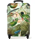 NoBoringSuitcases.com NoBoringSuitcases.com® - Grüner Hartschalenkoffer - Passt in 55x40x20 cm und 55x35x25 cm - Alte Meister - Reisegepäck - Rollko... - Bunt