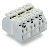 WAGO 862-9603 Geräteanschlussklemme Federklemme Weiß