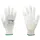 ASATEX Handschuhe Gr.9 weiß EN 388 PSA II Nyl.m.PU