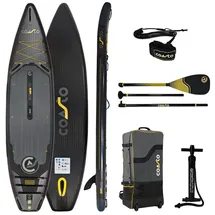 Coasto SUP Board Set Regent 11'8 355 x 86 cm blau
