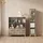 livinity® Kinderregal Mailo 98,4 x 113,4 cm Eiche grau