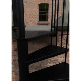 Minka Außenspindeltreppe Rondo 38 - 305,5 cm Zink