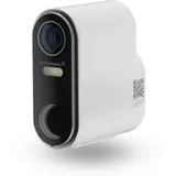 Homematic IP Akku-Außenkamera, Smart Home, kabellose Überwachungskamera für den Außenbereich mit AI Personenerkennung, Zwei-Wege-Audio, Nachtsicht, zur Selbstinstallation, 162949A0