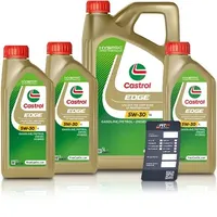 Castrol 8 L EDGE 5W-30 LL + Ölwechsel-Anhänger [Hersteller-Nr. 15669E]