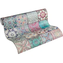 A.S. Création Vliestapete Neue Bude 2.0 Tapete in maritimer Fliesen Optik 10