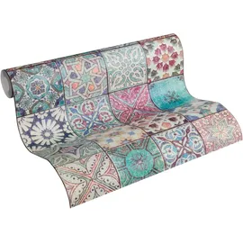 A.S. Création Vliestapete Neue Bude 2.0 Tapete in maritimer Fliesen Optik 10