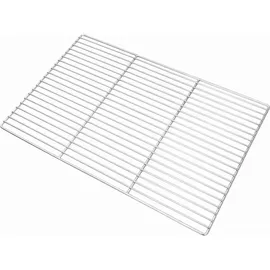 vidaXL Grillrost 60 x 40 cm Edelstahl silber