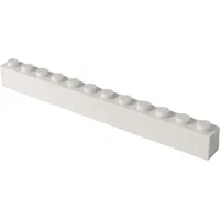 LEGO LEGO® 1x12 Steine Hochsteine Weiß - 6112 NEU!