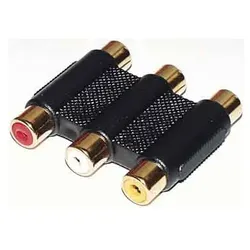 E&P VC 917 G, 3x RCA, 3x RCA, Schwarz