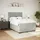 vidaXL Boxspringbett 140 x 200 cm Hellgrau