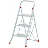 Gierre B0060 Stahl Trittleiter 3 Stufen - Silver - One Size