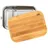 Herbertz Lunch Box XL Edelstahl/Bambus