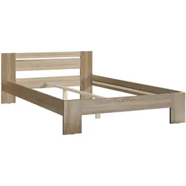 Boxxx Bett, Sonoma Eiche, 140x200 cm, in verschiedenen Größen erhältlich, Schlafzimmer, Betten, Einzelbetten