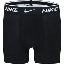 Nike Boxershorts NIKE SPORTSWEAR "für Jungs", Mädchen, Gr. S (116/122/128), 3 Stk., schwarz-weiß (schwarz, weiß), Jersey, Obermaterial: 95% Baumwolle, 5% Elasthan, Unterhosen, Kinder Unterhose aus Baumwolle