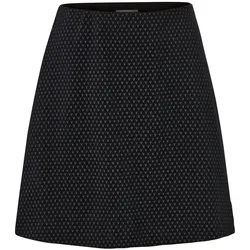 Tchibo - Glitzernder Jacquard-Rock - Damen - Gr. XXL - silber/jacquard