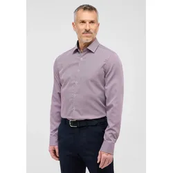 Langarmhemd ETERNA "SLIM FIT", Herren, Gr. 42, Normalgrößen, lila, 100% cotton, schmal, Langarm Manschette, Hemden