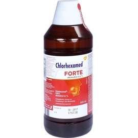 GlaxoSmithKline Chlorahexamed Forte alkoholfrei 0,2% Lösung 600 ml