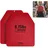 Vevor Gewichtswestenplatten 3,97 kg x 2 Stk. Premium-Gewichtsplatten aus Stahl, konturierte ergonomische Passform – WODs, Zusatzgewicht für Gewichtswesten, Krafttraining Laufen Fitness Rot