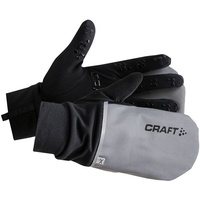 Craft Hybrid Weather Glove, silver/black (926999) 11/XL Fahrradhandschuh