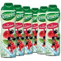 6 × Teisseire Sirup Grenadine 600ml