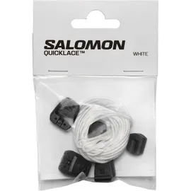 Salomon Quicklace Kit Schnürsenkel One Size Beige/Weiß