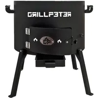Grillpeter Utschak Nurlan Feuerofen für Kazan 22L schwarz