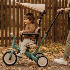 Petite&Mars - Kinder-Dreirad 5in1 Turbo PLUS (Misty Green) | Grün