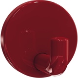 HEWI Wandhaken Serie 801 (Handtuchhaken / Handtuchhalter / Kleiderhaken) 30mm tief, Farbe rubinrot 33
