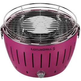 Lotusgrill Holzkohlegrill S pflaumenlila inkl. USB Anschluss