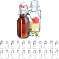 Relaxdays Bügelflaschen zum Befüllen, im 24er Set, 100 ml,