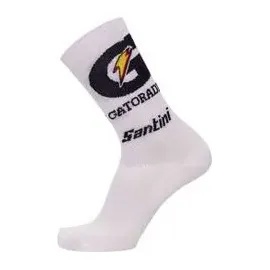 Santini SMS Trek Santini Sportsocken 2 Paar Weiß 40-43