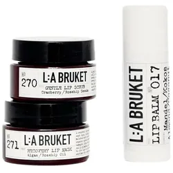 272 Lip Restore Kit = Lip Scrub + Lip Balm + Mask