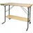 Mendler Stehtisch HWC-L67 110 x 125 x 70 cm Braun