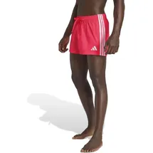 adidas 3-Streifen Badeshorts Solar Turbo/White M