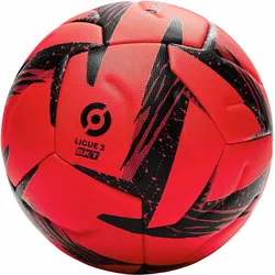 Fussball Offizieller Spielball Ligue 2 BKT Winter 2023 ultrafluoreszierendes Orange 5