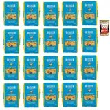 De Cecco Pennette Rigate N.241 100% Italienisch Pasta Nudeln 20x 500g+Polpa 400g