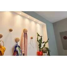 Paulmann Einbauleuchte Nova mini Coin Weiß matt starr 3er set