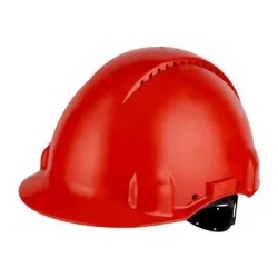 3M PELTOR Schutzhelm G3000D  G30DUR , Farbe: rot
